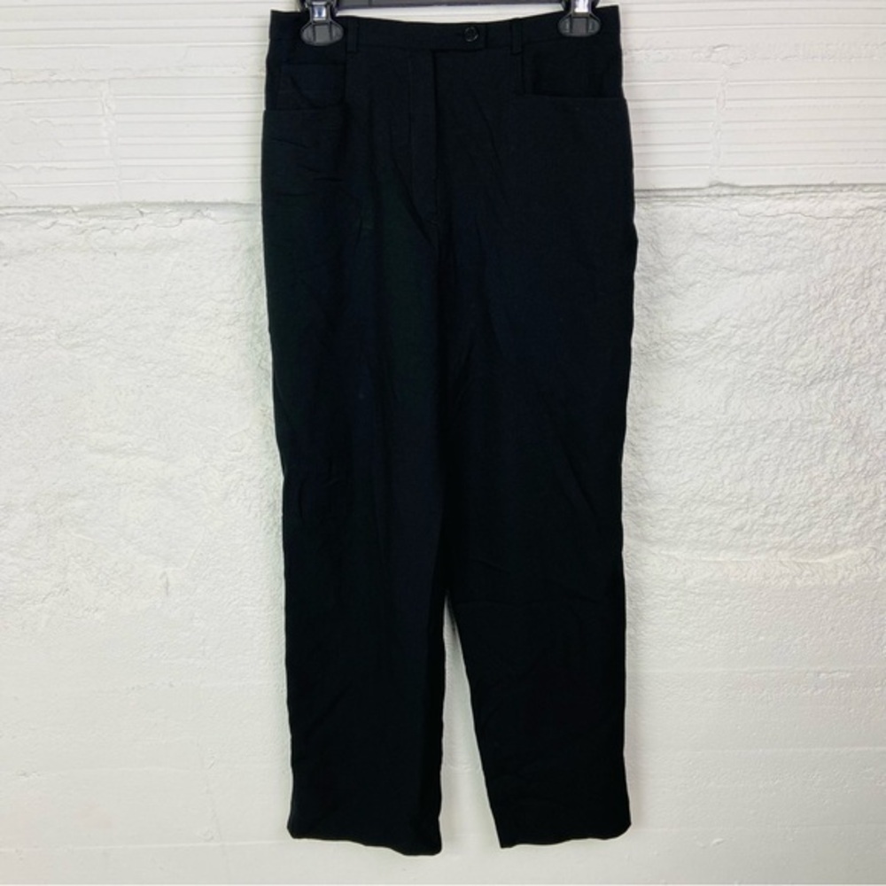 A lifestyle attitude Black Wide Leg Women's dress work Pants size 10